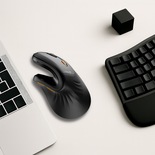 Souris Ergonomique Sans Fil - Verticale Tri Mode 2400 DPI