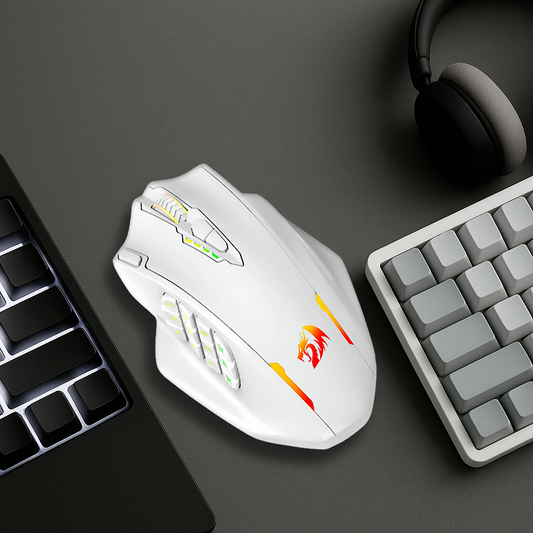 Souris Gaming Sans Fil - Dual Mode Pixart 3335 16000 DPI