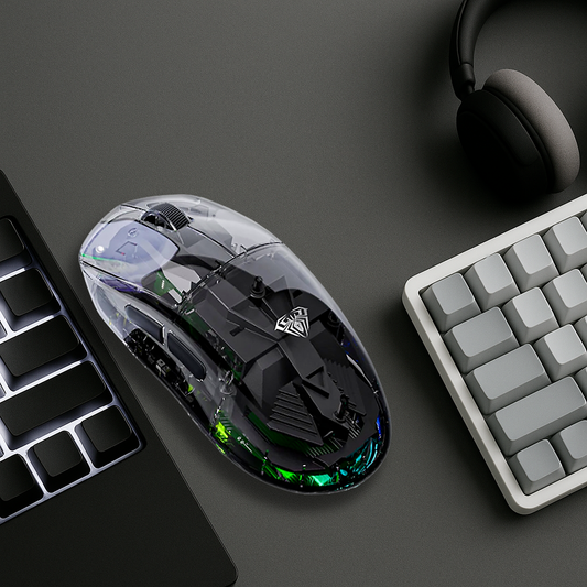 Souris Gaming Sans Fil - Molette Optique 10000 DPI