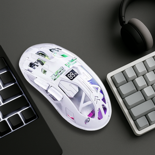 Souris Gaming Sans Fil - Double Mode 4000 DPI