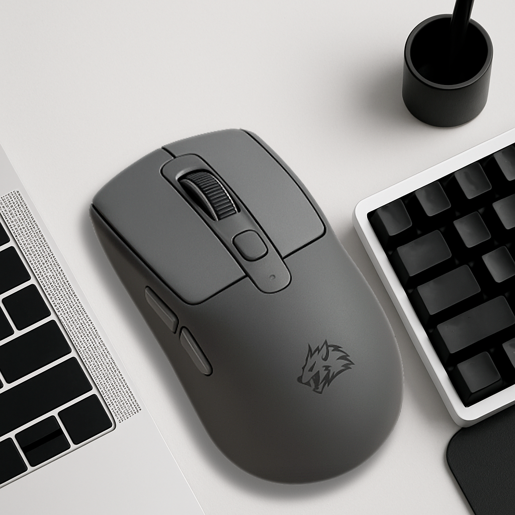 Souris PC Sans Fil - Silencieuse Ambidextre 5 DPI Réglable