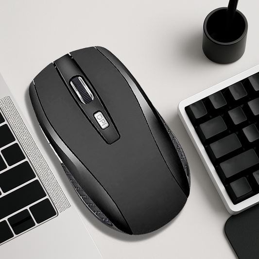 Souris PC Sans Fil - 2.4GHz Ambidextre DPI Ajustable