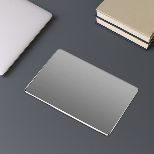 Tapis de Souris Ergonomique - Aluminium Double Face