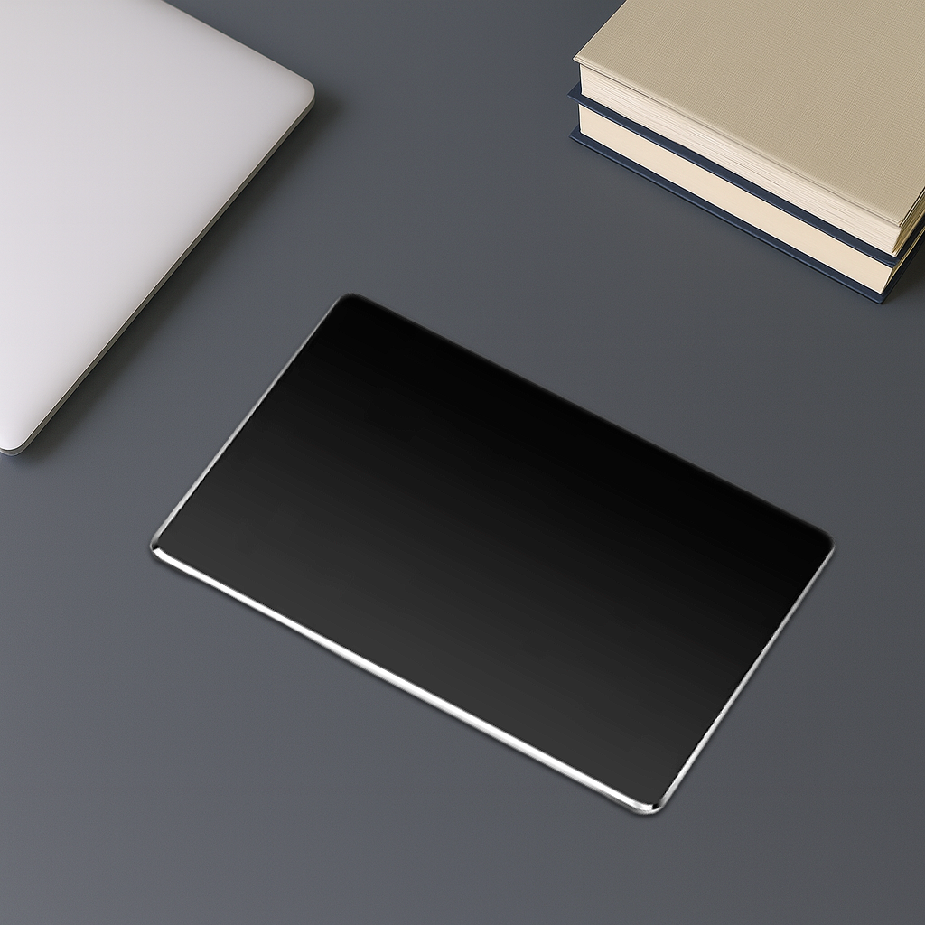 Tapis de Souris Ergonomique - Aluminium Double Face