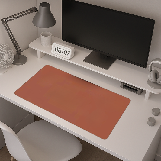 Tapis de Souris Bureau XXL - Cuir Etanche