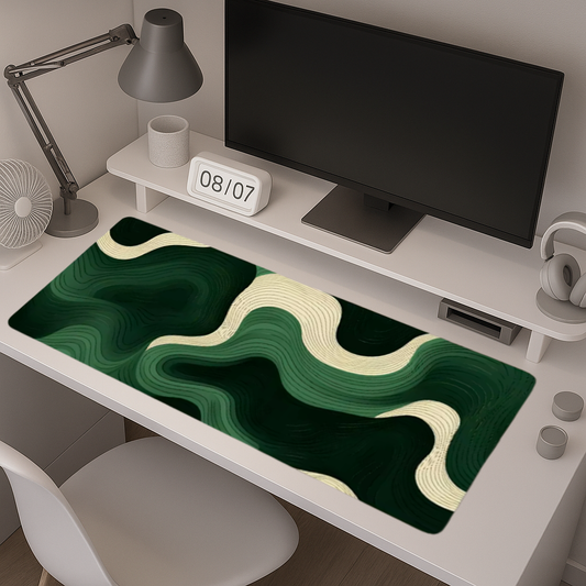 Tapis de Souris Bureau XXL - Vagues Abstraites
