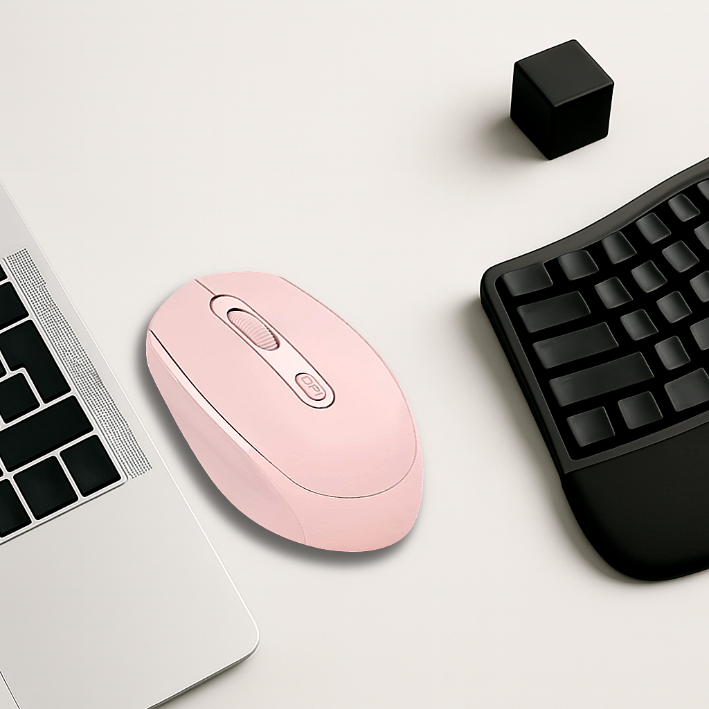 Souris Ergonomique Sans Fil - Silencieuse Compacte 1600 DPI