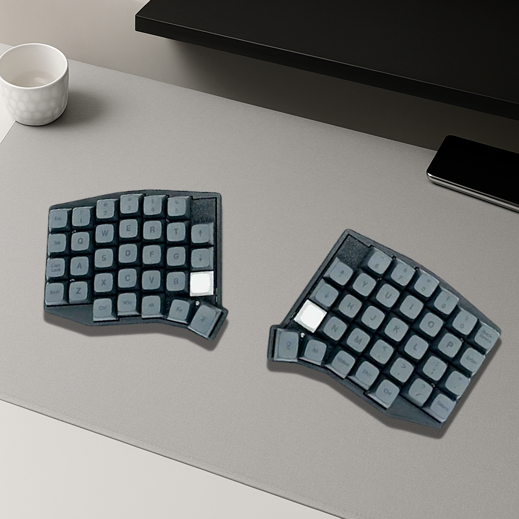 Clavier Ergonomique Filaire - QWERTY Mécanique Sofle Split