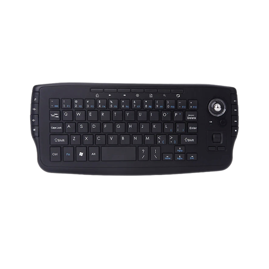 Clavier Ergonomique Sans Fil - QWERTY Trackball