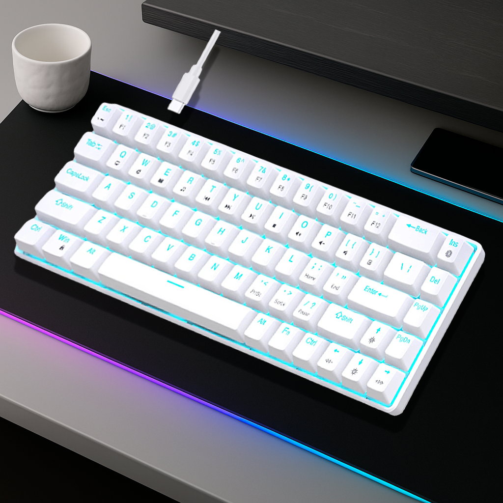 Clavier Gaming Filaire - QWERTY Mécanique Switch RGB