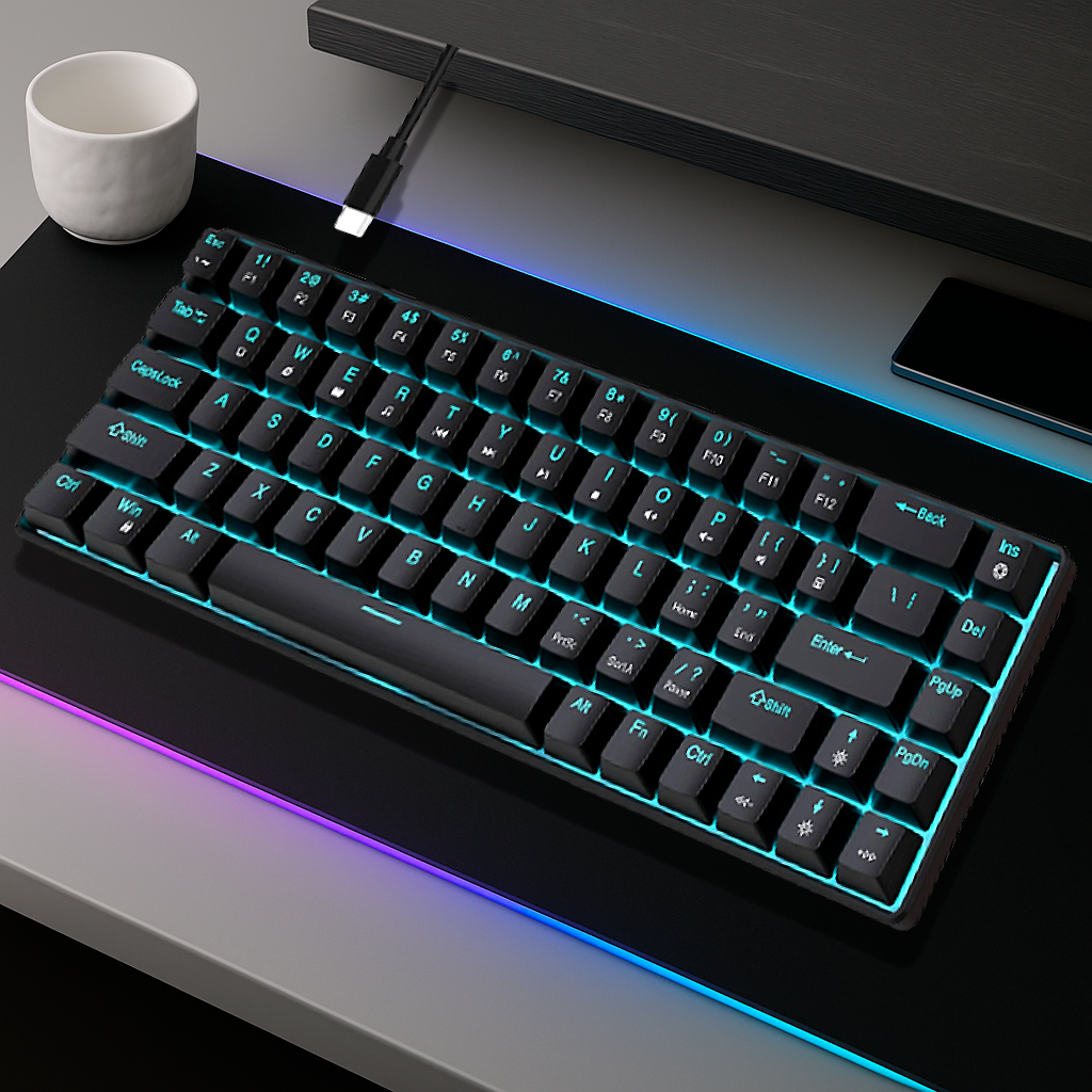 Clavier Gaming Filaire - QWERTY Mécanique Switch RGB