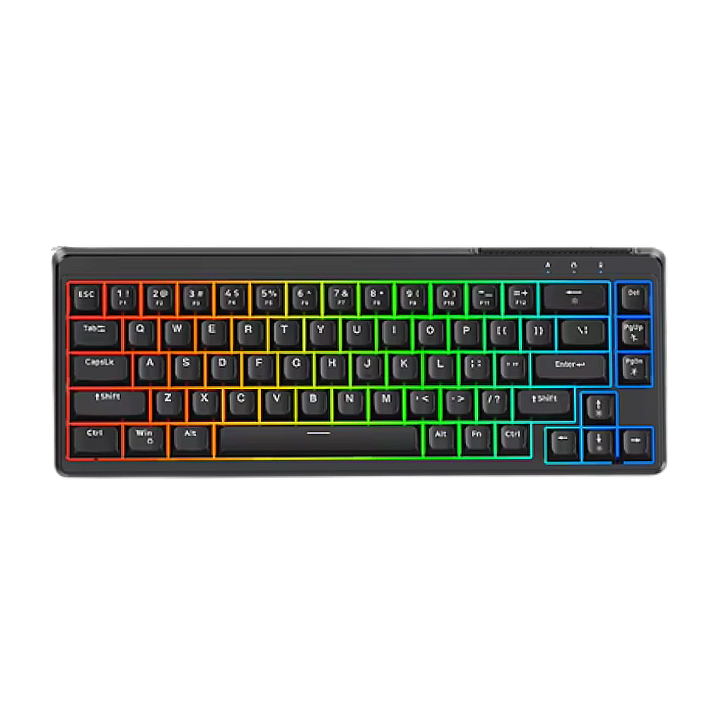 Clavier Gaming Filaire - QWERTY Mécanique Switchs Silencieux