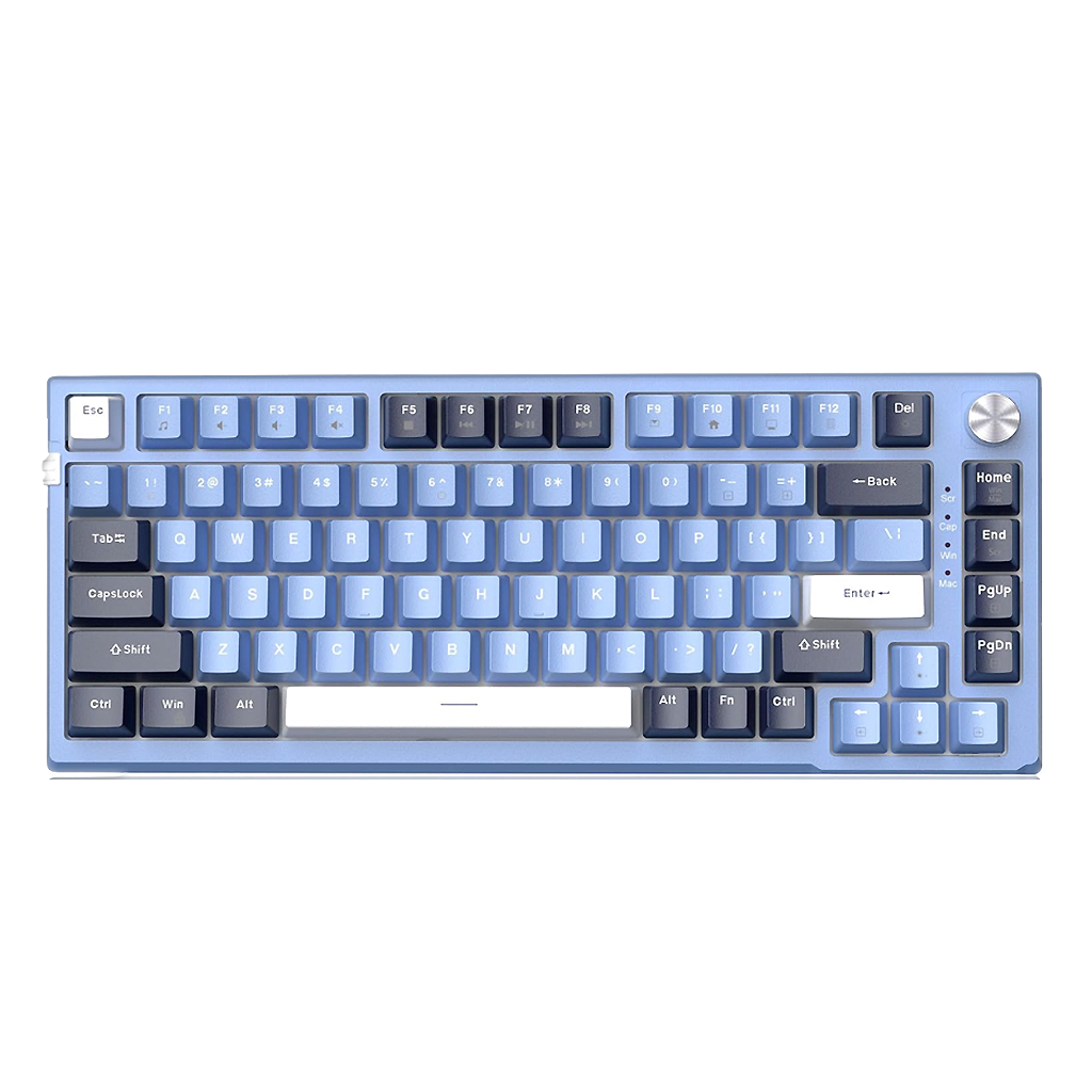 Clavier Gaming Mécanique Filaire - QWERTY RGB 75% Compact