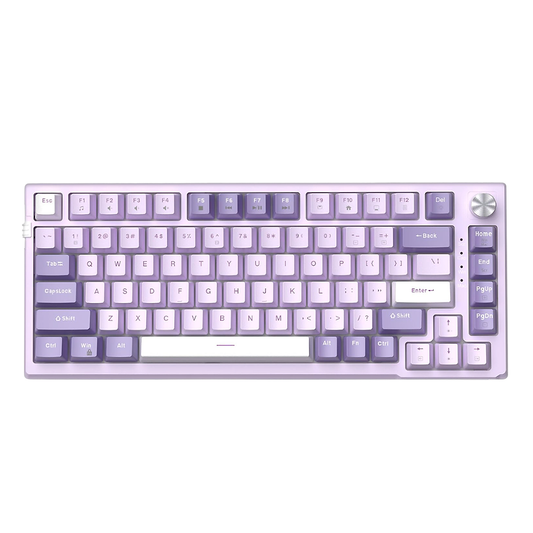 Clavier Gaming Mécanique Filaire - QWERTY RGB 75% Compact