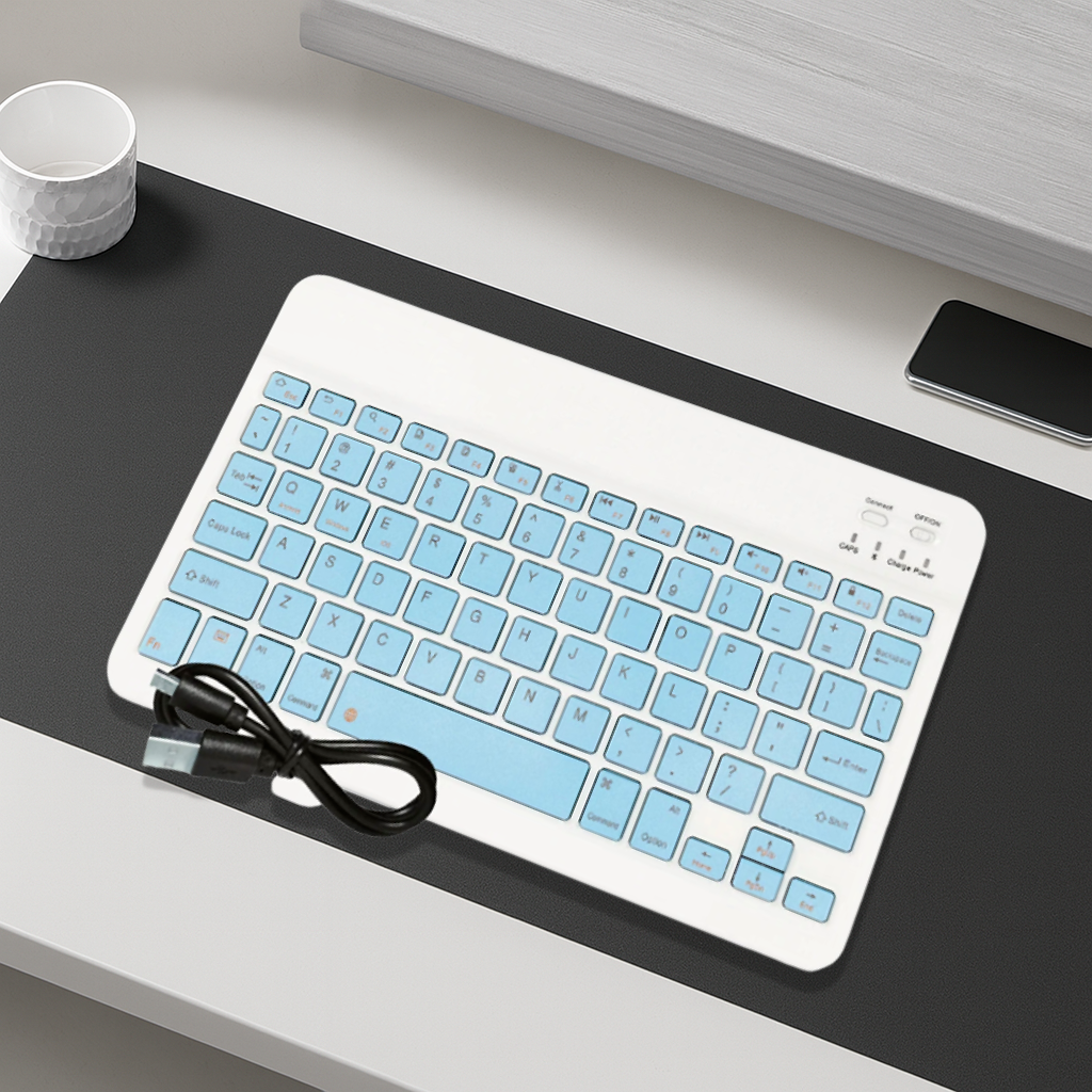 Clavier PC sans fil - QWERTY Bluetooth Ultra-Fin