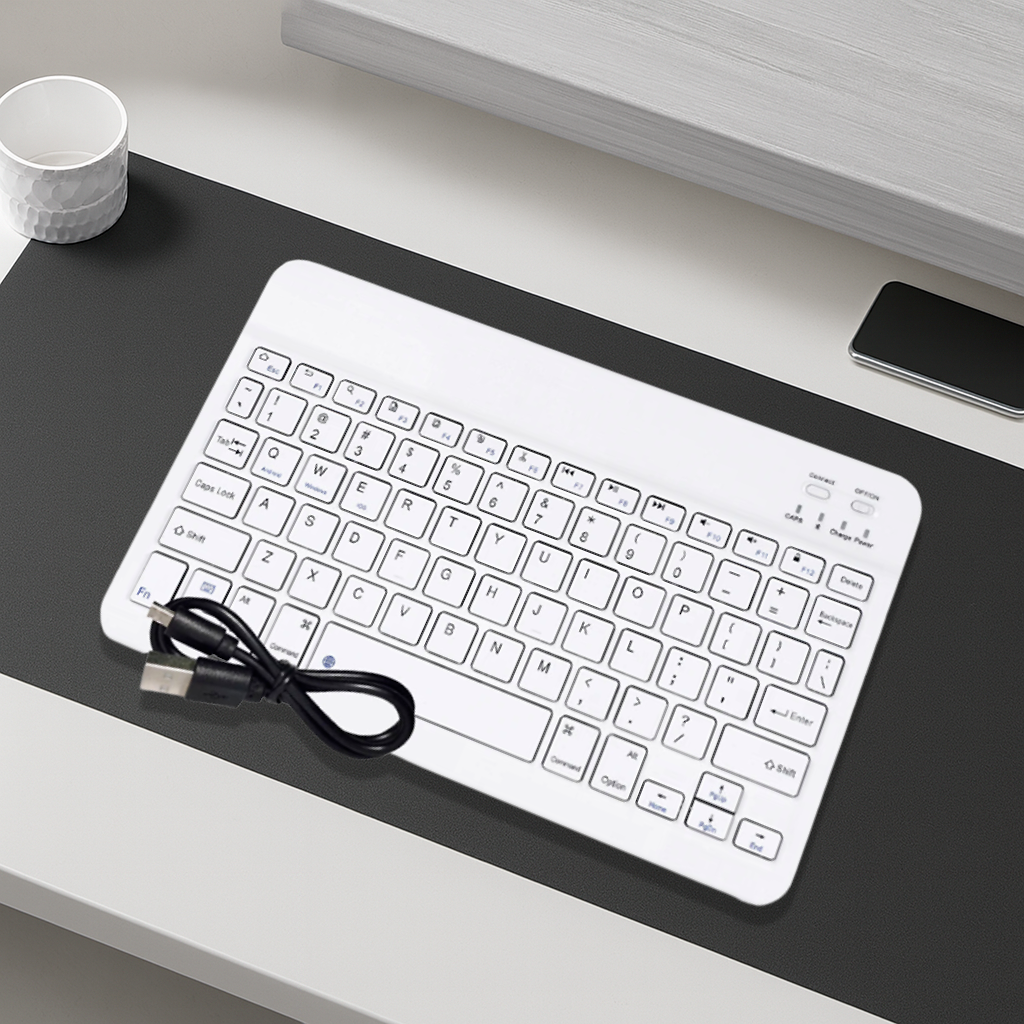 Clavier PC sans fil - QWERTY Bluetooth Ultra-Fin