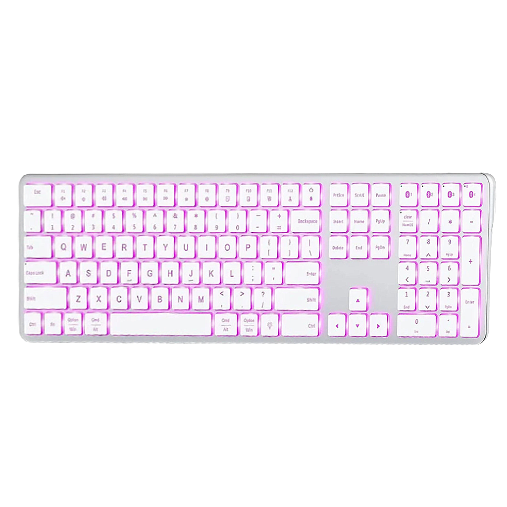 Clavier PC Sans Fil - QWERTY 104 Touches RGB