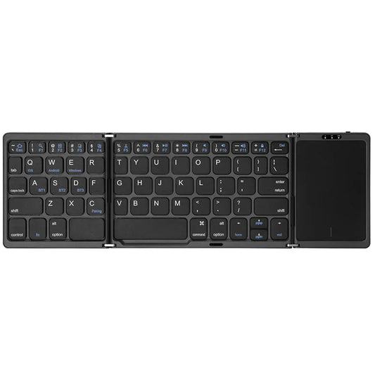 Clavier PC Sans Fil -  QWERTY Pliable Touchpad