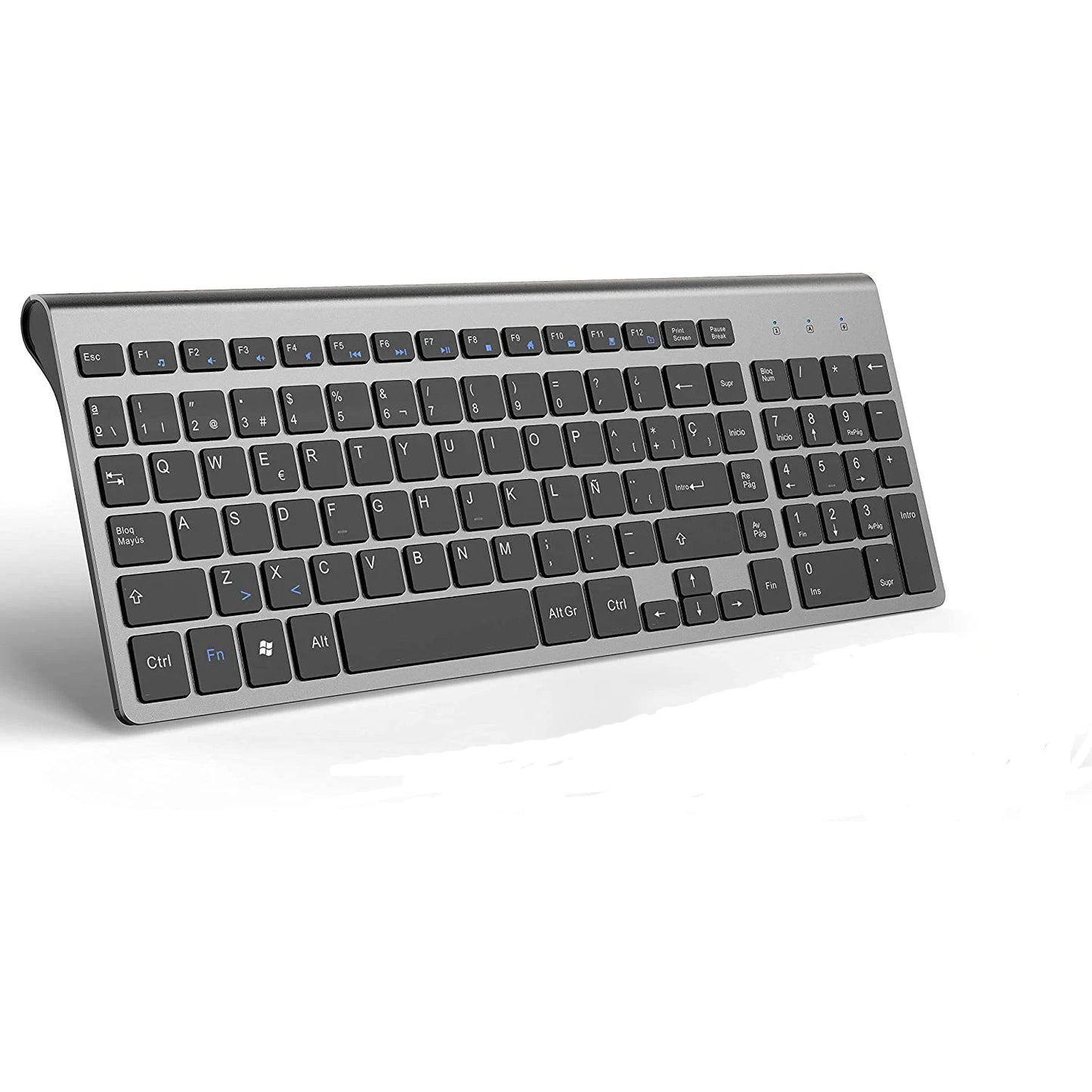 Clavier PC Sans Fil - QWERTY Fin et Silencieux