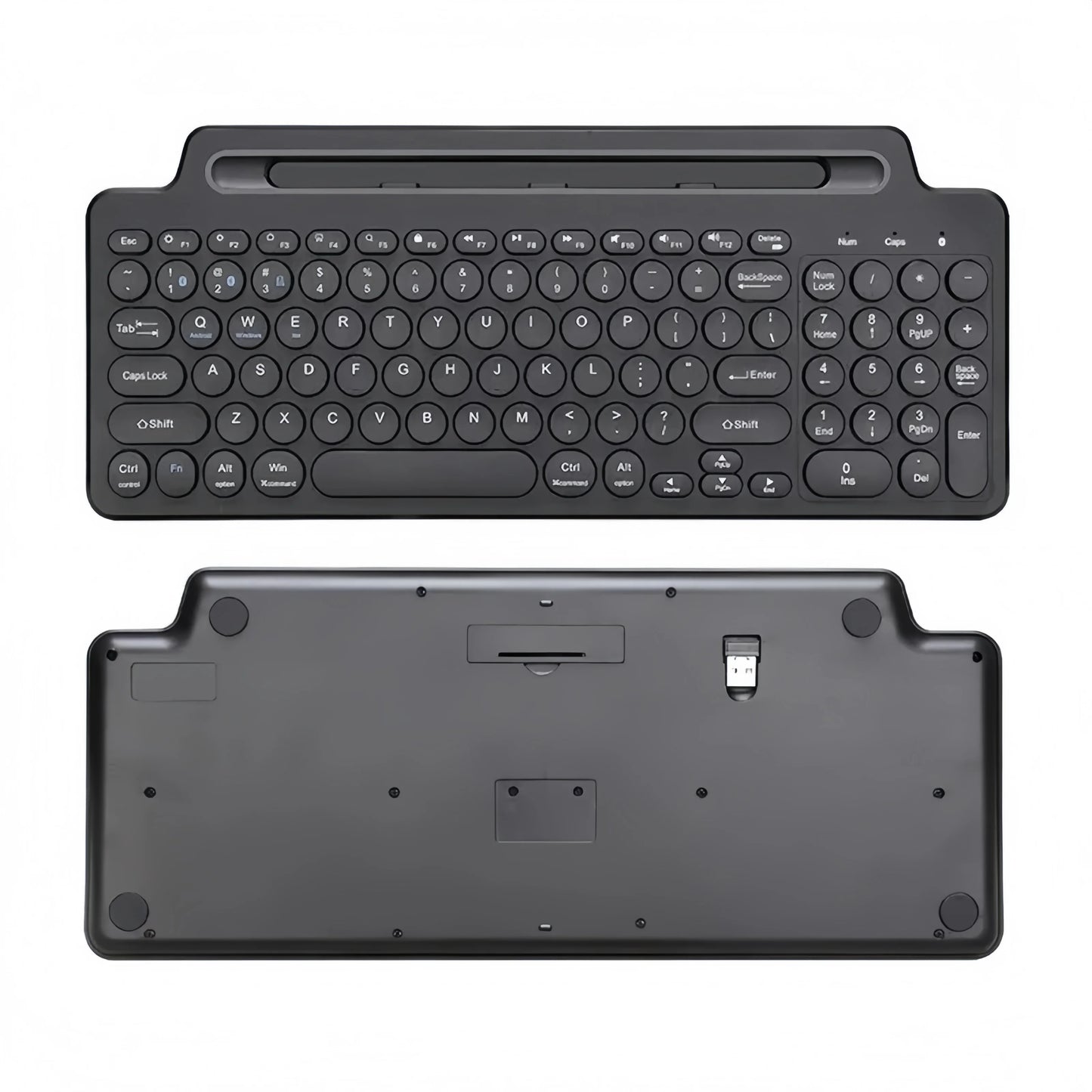 Clavier PC Sans Fil - QWERTY Multi Connexion