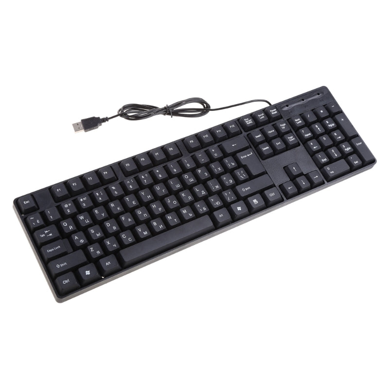 Clavier PC Mécanique Filaire - AZERTY Résistant