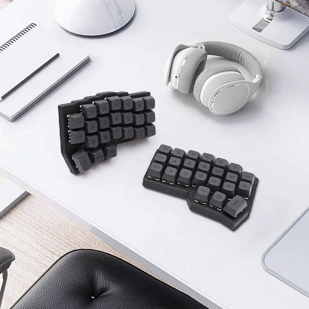 Clavier Ergonomique Sans Fil - QWERTY Split Ultra Portable