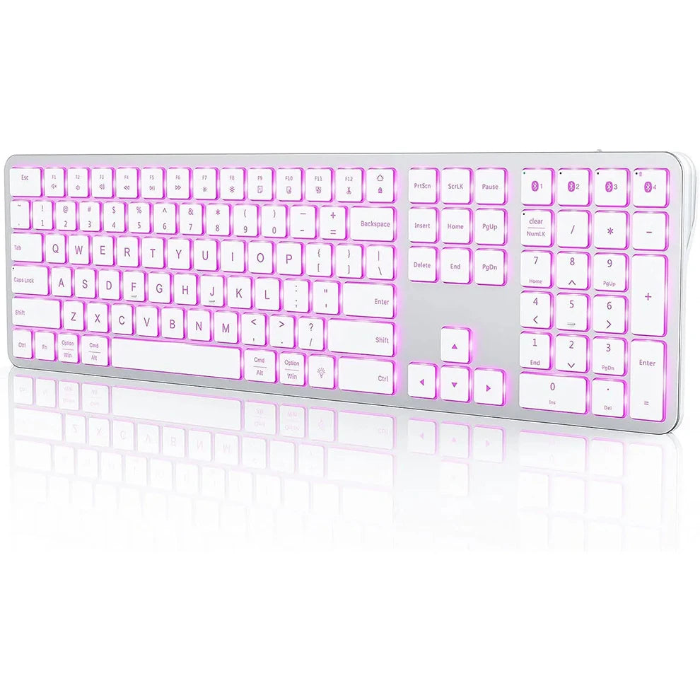 Clavier PC Sans Fil - QWERTY 104 Touches RGB