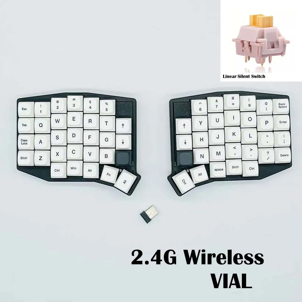 Clavier Ergonomique Filaire - QWERTY Mécanique Sofle Split