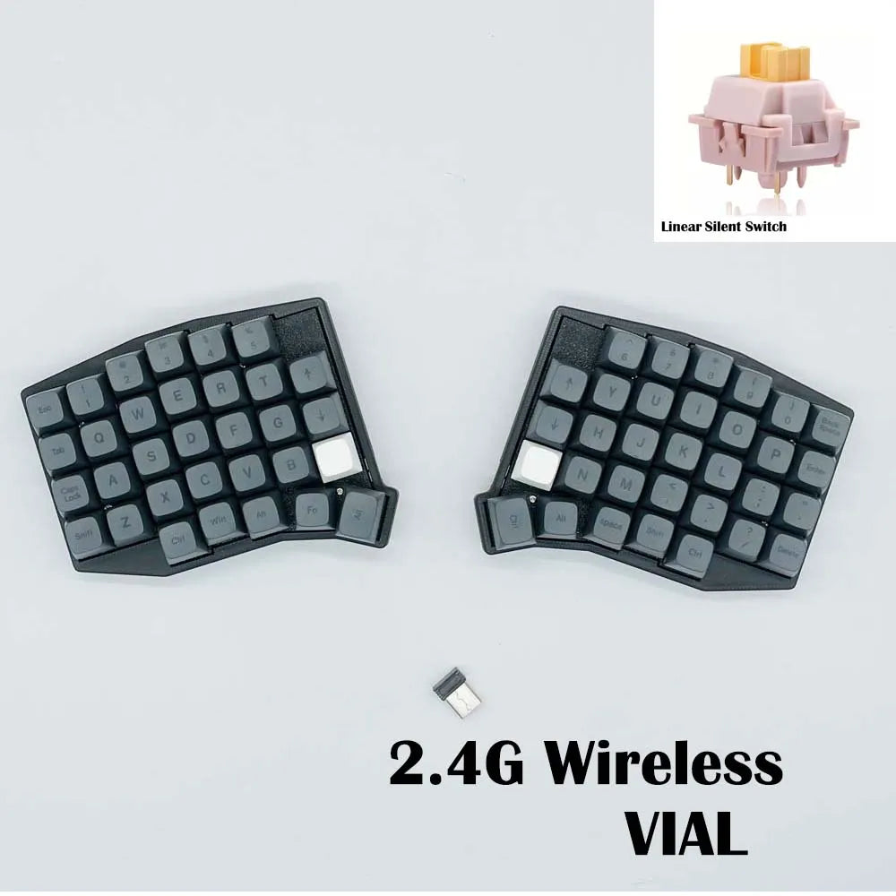 Clavier Ergonomique Filaire - QWERTY Mécanique Sofle Split