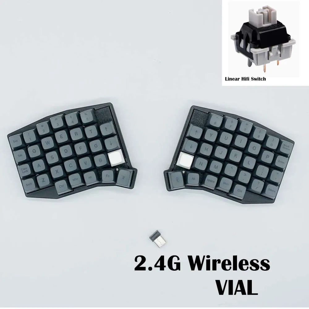 Clavier Ergonomique Filaire - QWERTY Mécanique Sofle Split