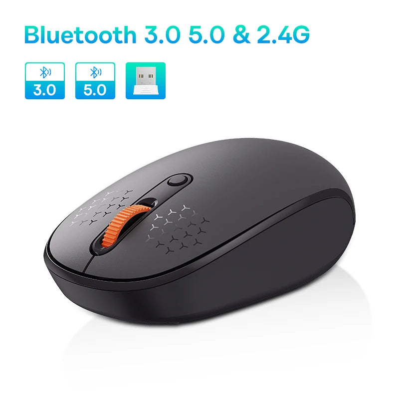 Souris PC Sans Fil - Clics Silencieux 3 DPI Réglable