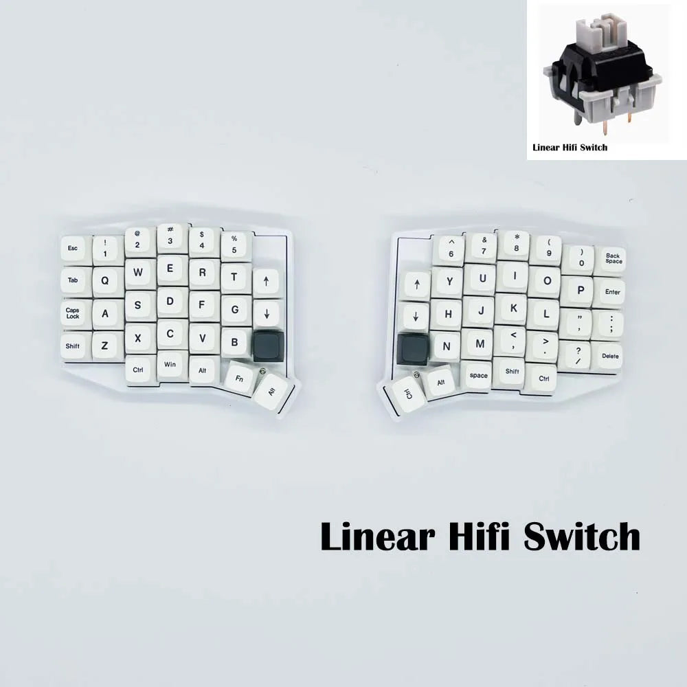 Clavier Ergonomique Filaire - QWERTY Mécanique Sofle Split