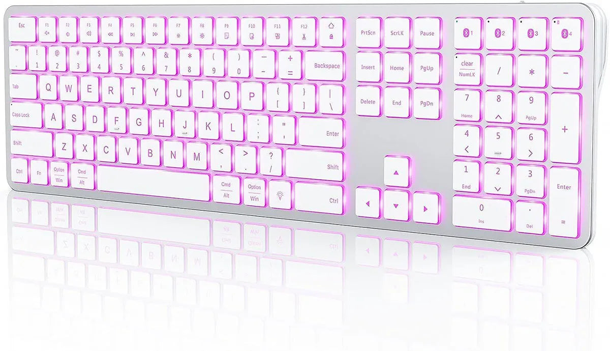 Clavier PC Sans Fil - QWERTY 104 Touches RGB