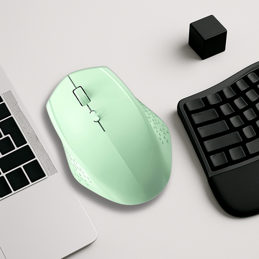 Souris Ergonomique Sans Fil - Ambidextre Compacte 3 DPI Ajustable