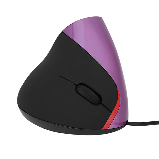 Souris Ergonomique Filaire - Verticale USB 1600 - Violet