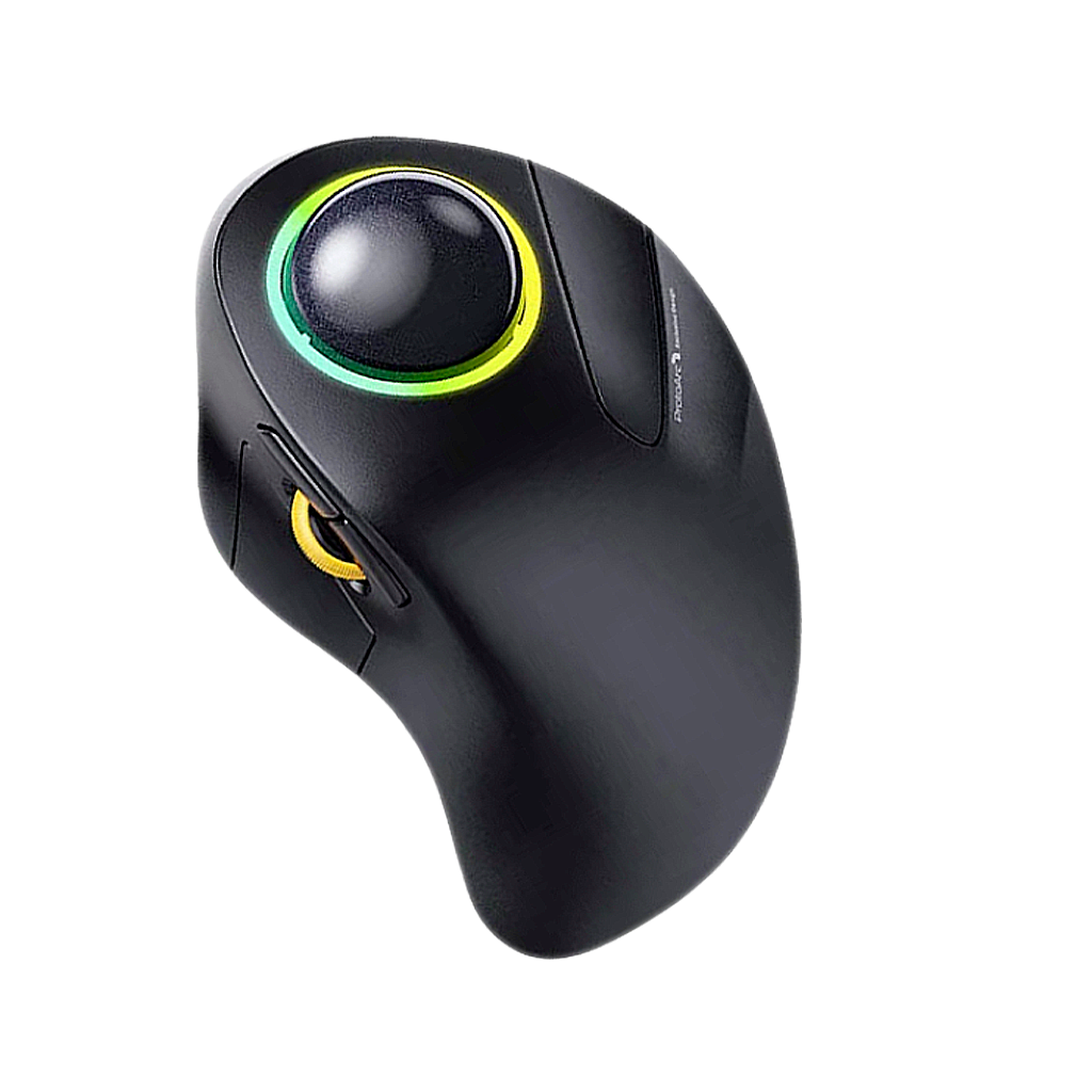 Souris Ergonomique Sans Fil - Trackball Bluetooth 1600 DPI