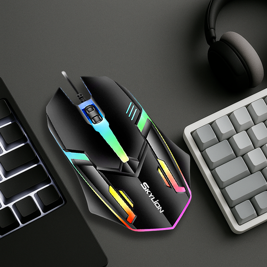 Souris Gaming Filaire - Ambidextre RGB 1600 DPI