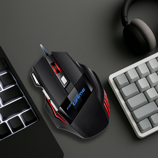 Souris Gaming Filaire - 7 Boutons 5500 DPI