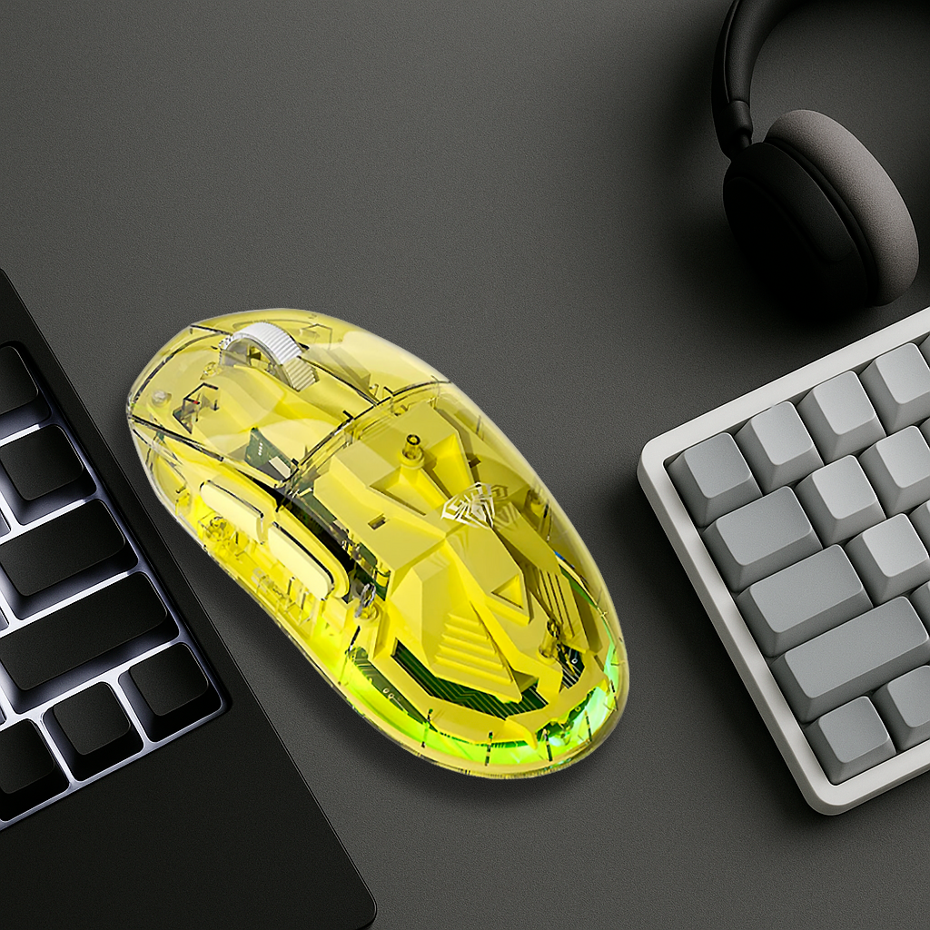 Souris Gaming Sans Fil - Molette Optique 10000 DPI