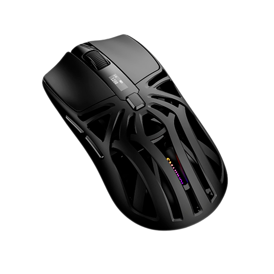 Souris Gaming Sans Fil - Tri Mode Alvéolé 12 000 DPI