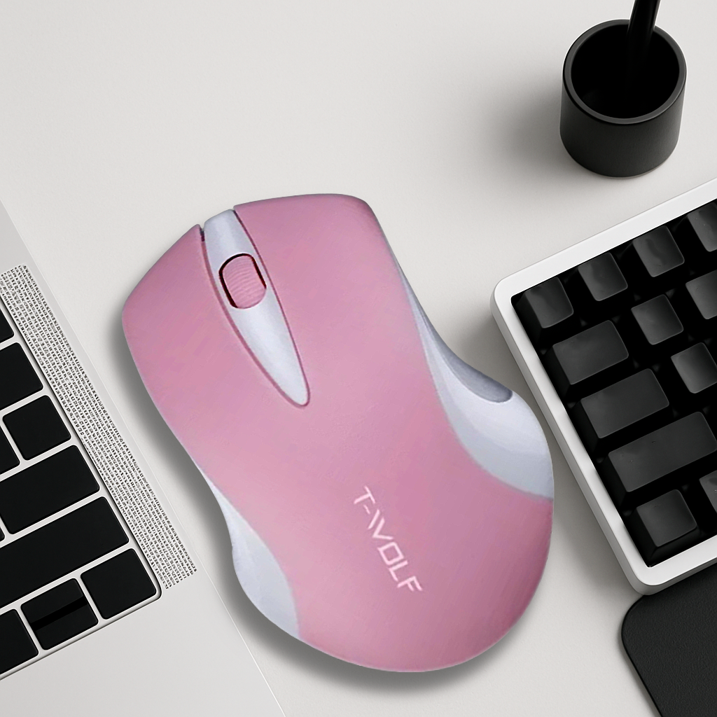 Souris PC Sans Fil - Légère 1200 DPI Ambidextre