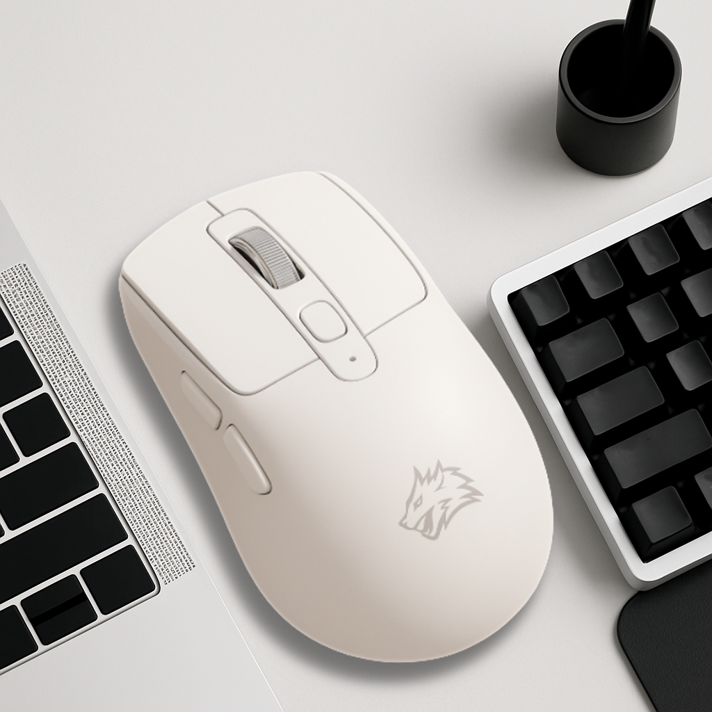 Souris PC Sans Fil - Silencieuse Ambidextre 5 DPI Réglable