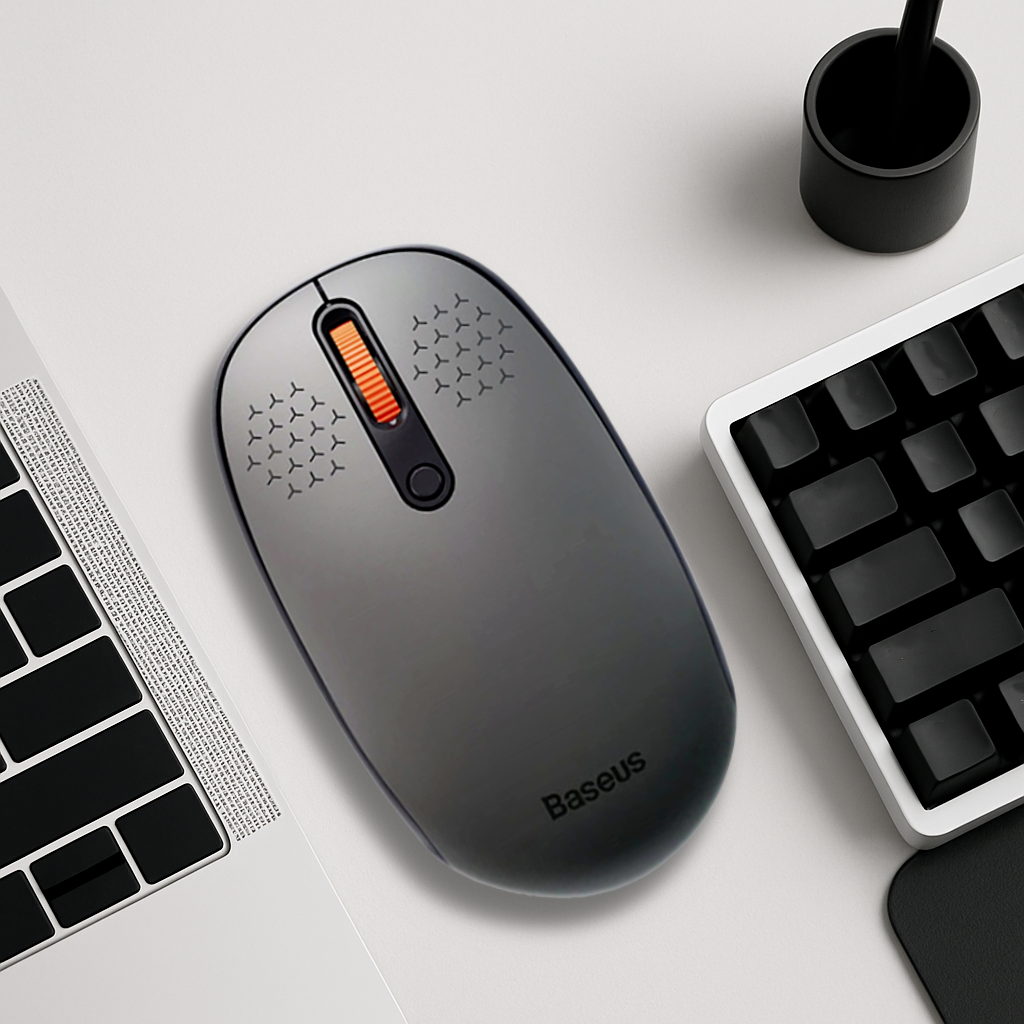 Souris PC Sans Fil - Clics Silencieux 3 DPI Réglable