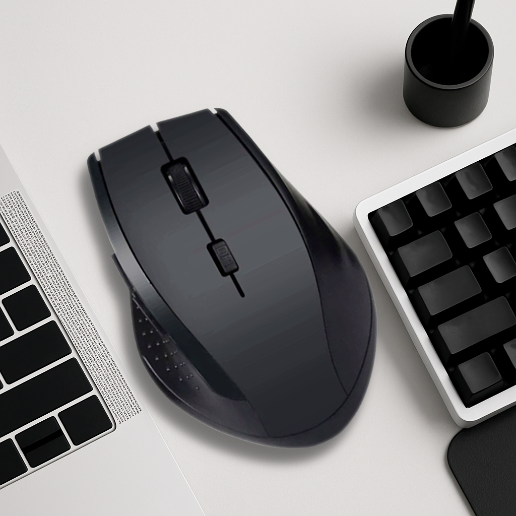 Souris PC Sans Fil - 6 Boutons 1200 DPI