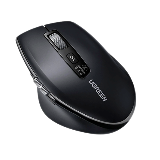 Souris ergonomique sans fil - Trackball Double Molette 5000 DPI