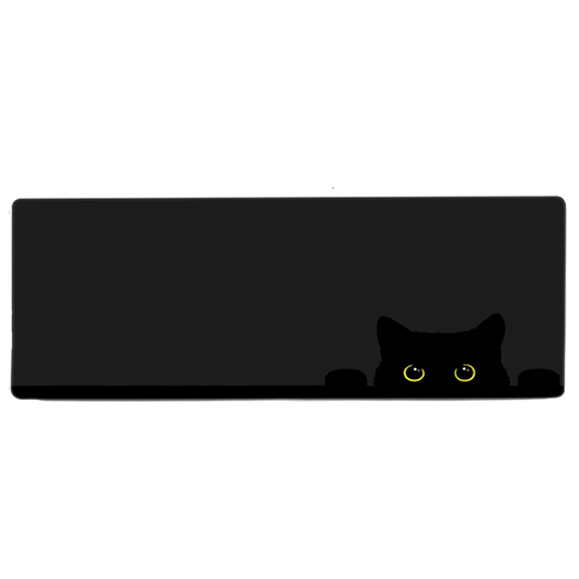 Tapis de Souris Bureau XXL - Chat Noir