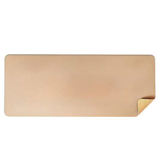 Tapis de Souris Bureau XXL - Double Face Cuir