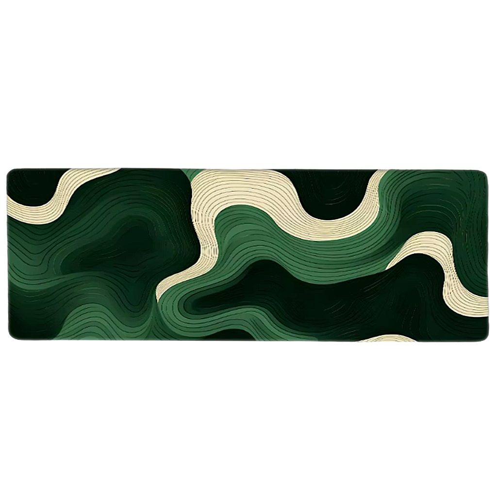 Tapis de Souris Bureau XXL - Vagues Abstraites