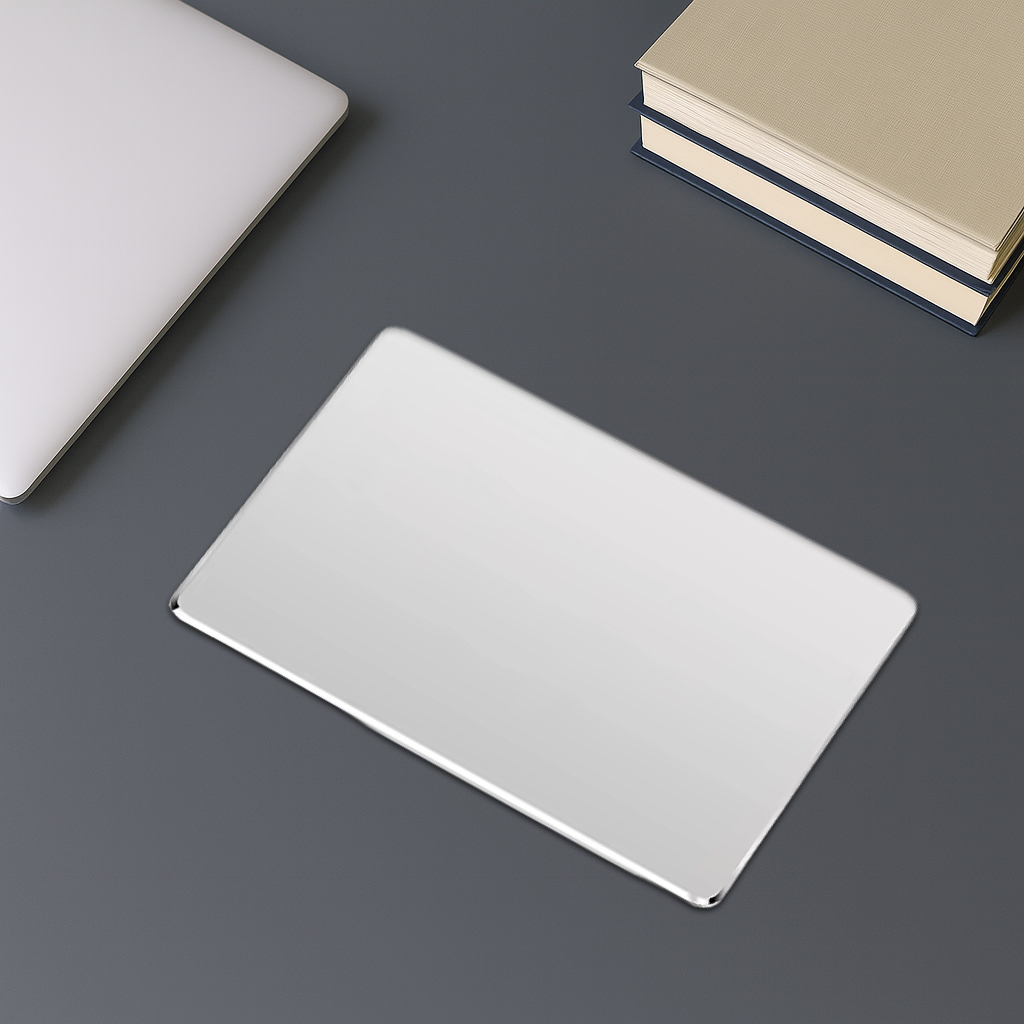 Tapis de Souris Ergonomique - Aluminium Double Face