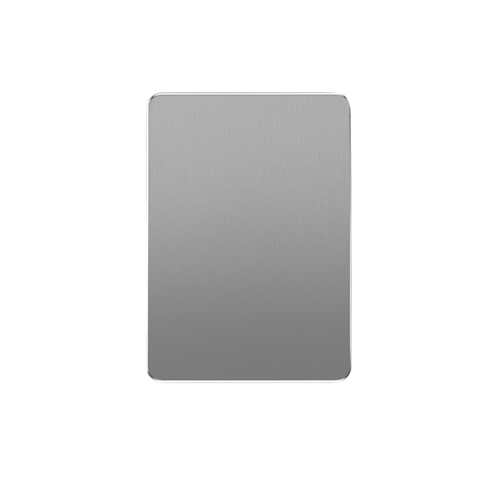 Tapis de Souris Ergonomique - Aluminium Double Face